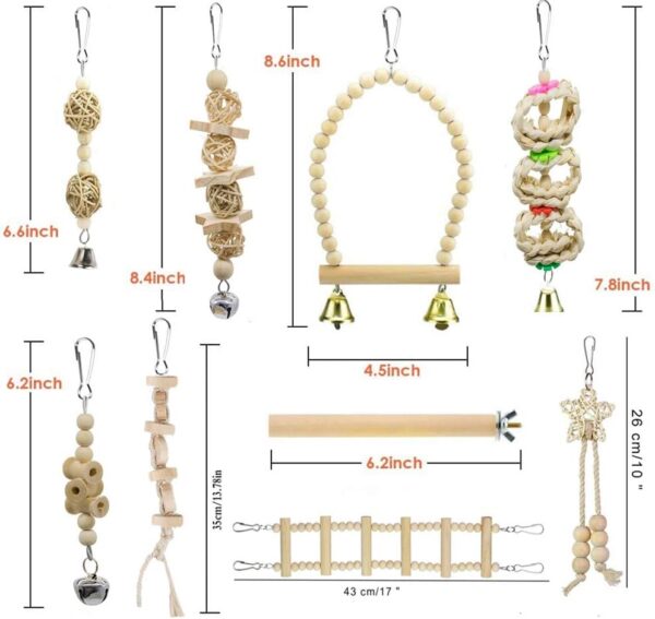61kLYjdikOL._AC_SL1001_ Bird Parrot Swing Toys