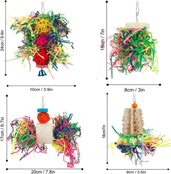 Bird Shredding Foraging Toys