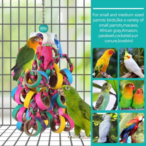 lovyoCoCo Bird Toys Conure Toys