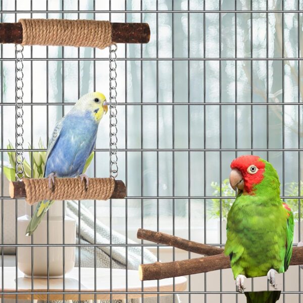 7-Piece Bird Perches for Cage