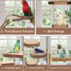 7-Piece Bird Perches for Cage