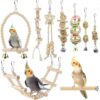 bird swing 2 Bird Parrot Swing Toys